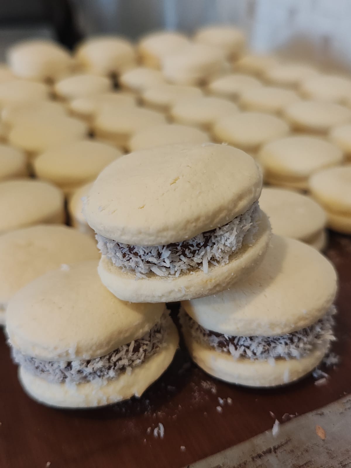 alfajores maicena mini