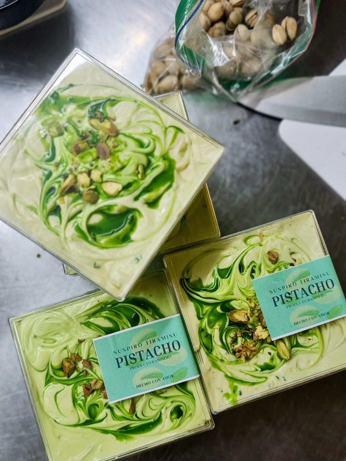 suspiro pistacho